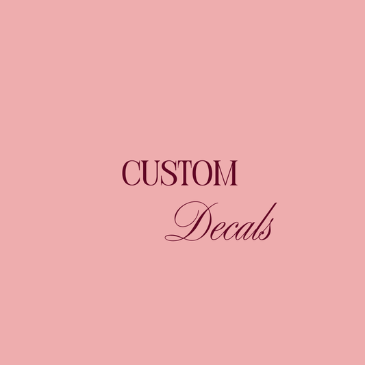 Custom Decal
