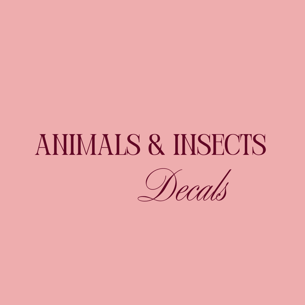 Animals & Insects Decals – The Luxe Collective