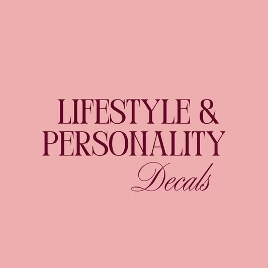 Lifestyle & Personality Decals