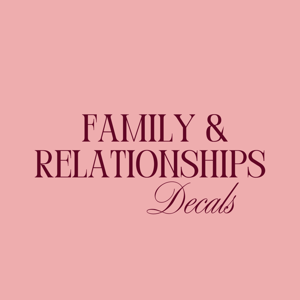 Family & Relationship Decals