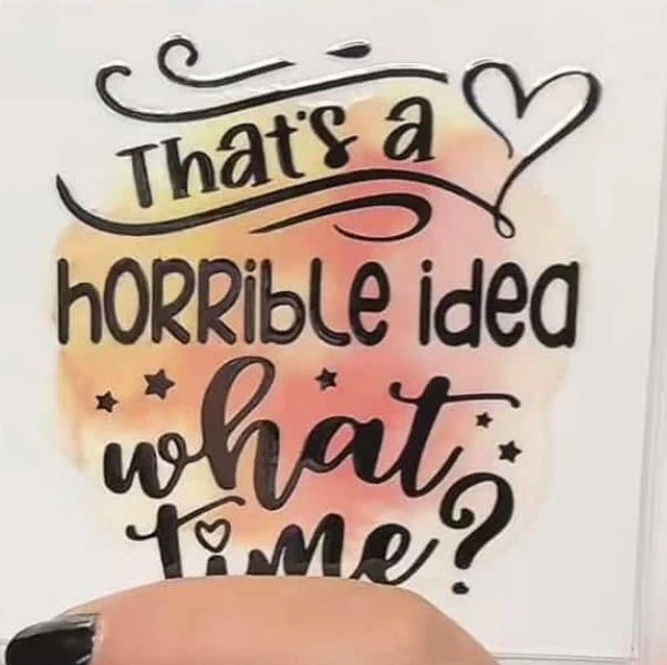 Lifestyle & Personality Decals