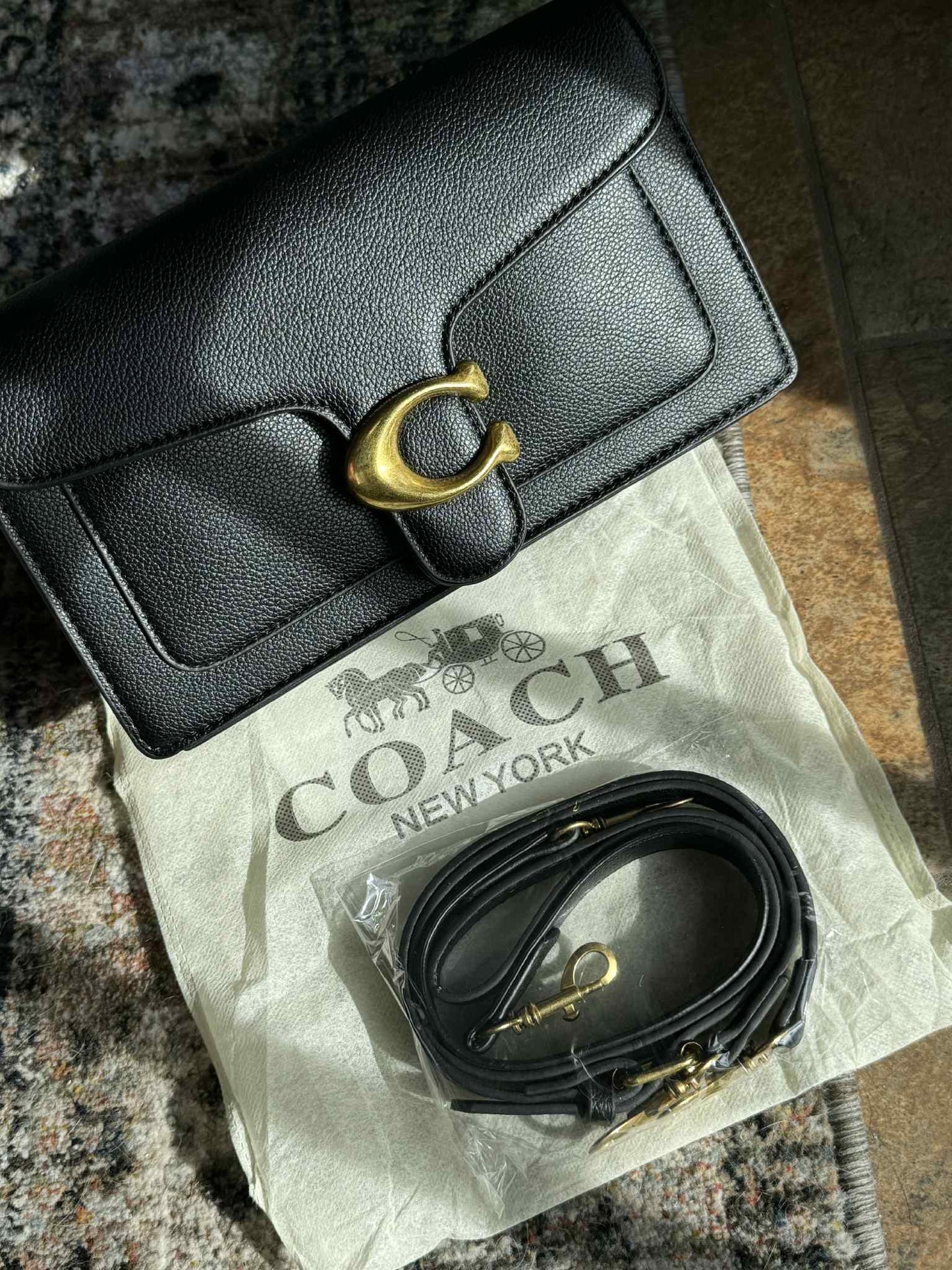 Coach Inspired Everyday Luxe Crescent Bag
